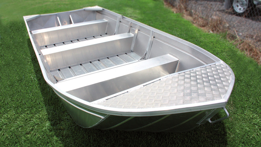 Sportsman V-nose aluminium boat