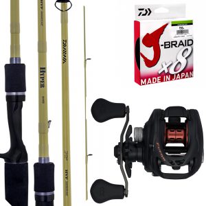 Daiwa Combo TD Hyper 641 B/C and Fuego CT100H