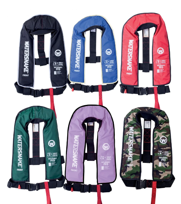 Watersnake PFD Inflatable Life Jackets